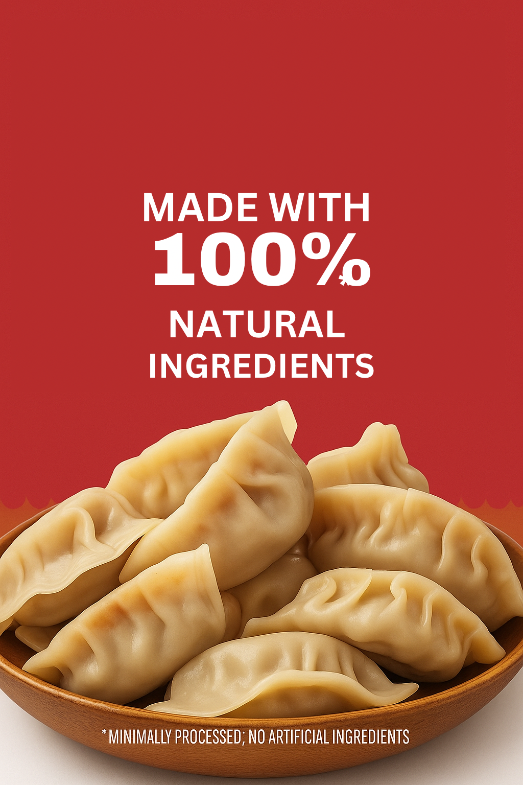 Chicken Dumplings Party Pack (MO:MO) - 3 Bags/72 pcs