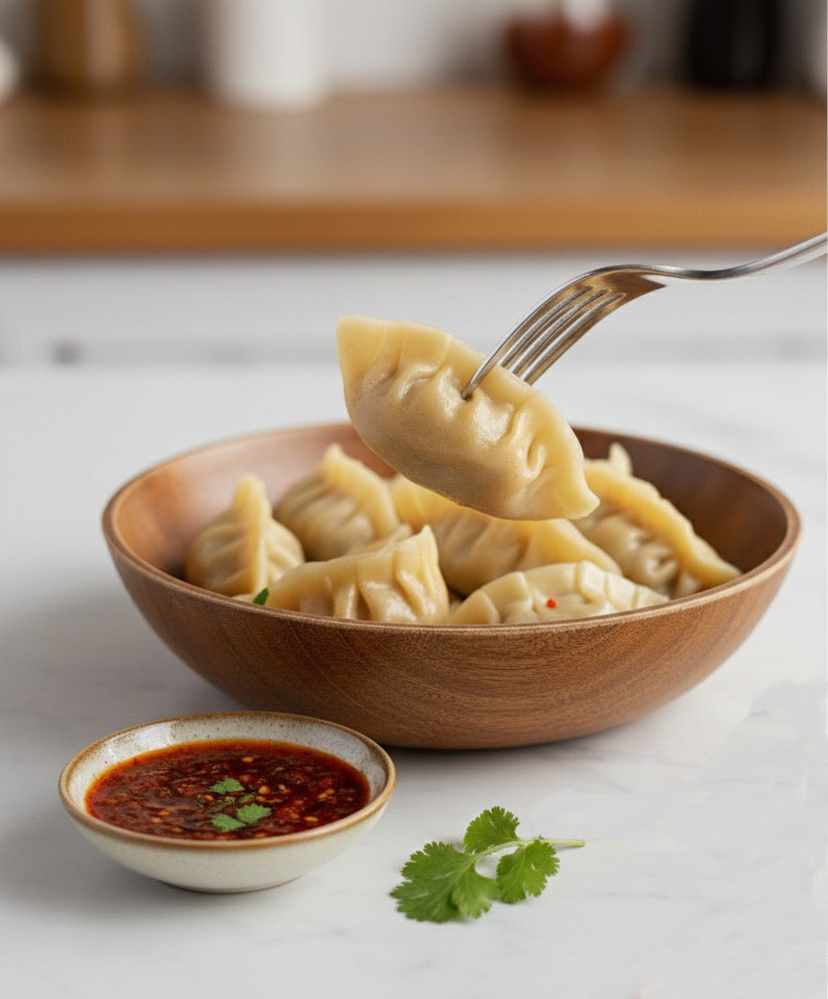 Chicken Dumplings Party Pack (MO:MO) - 3 Bags/72 pcs