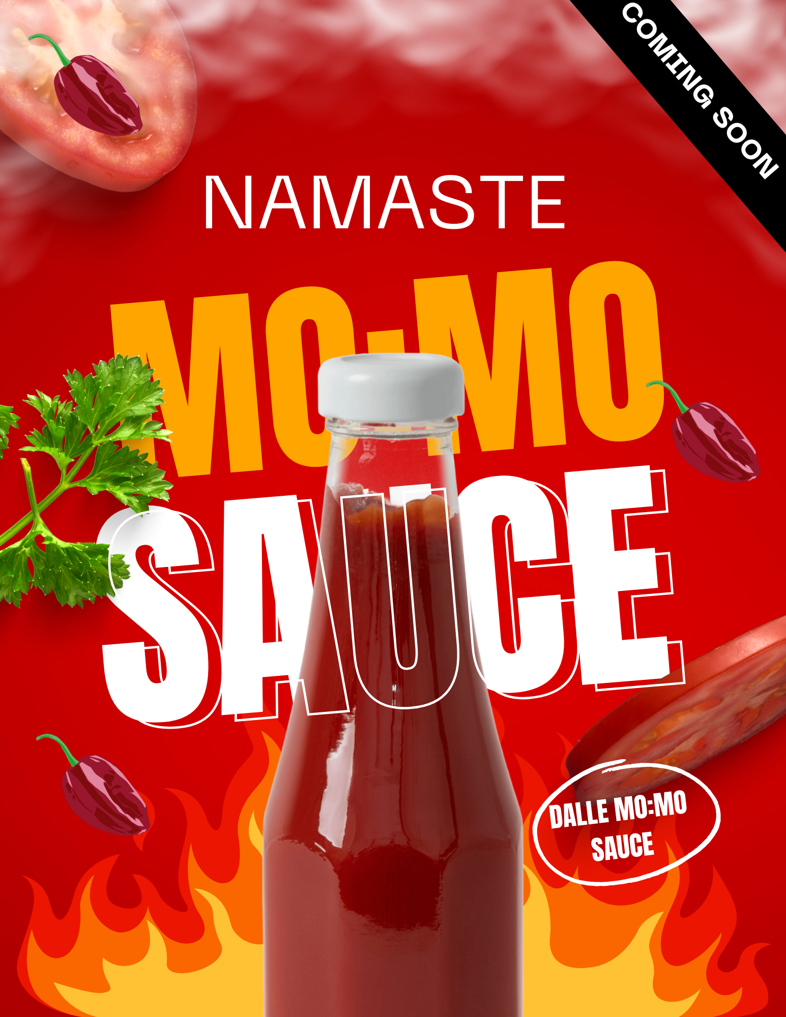 Namaste Hot Sauce (Dalle Chili Sauce)